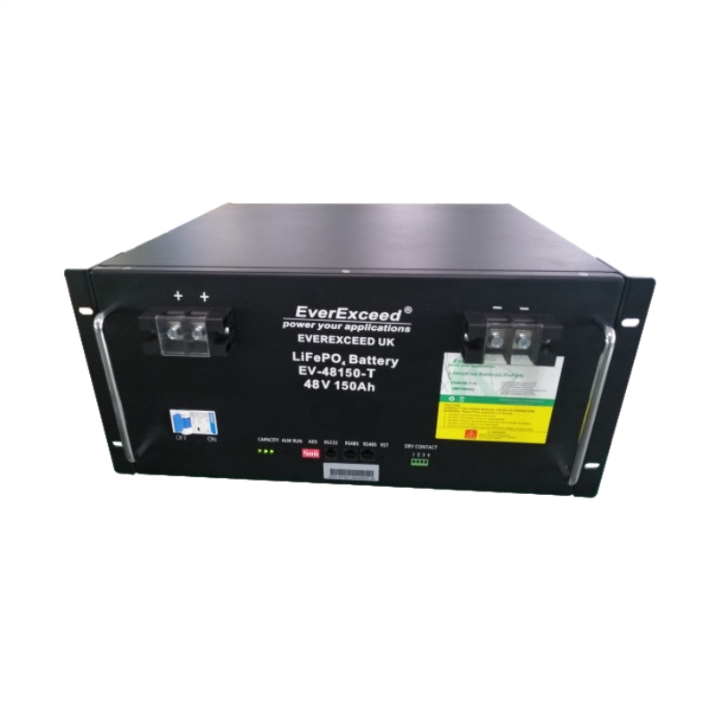 Утверждение UL 48V 150ah литий-ионный аккумулятор LiFePO4 для телекоммуникаций, связи, BTS
