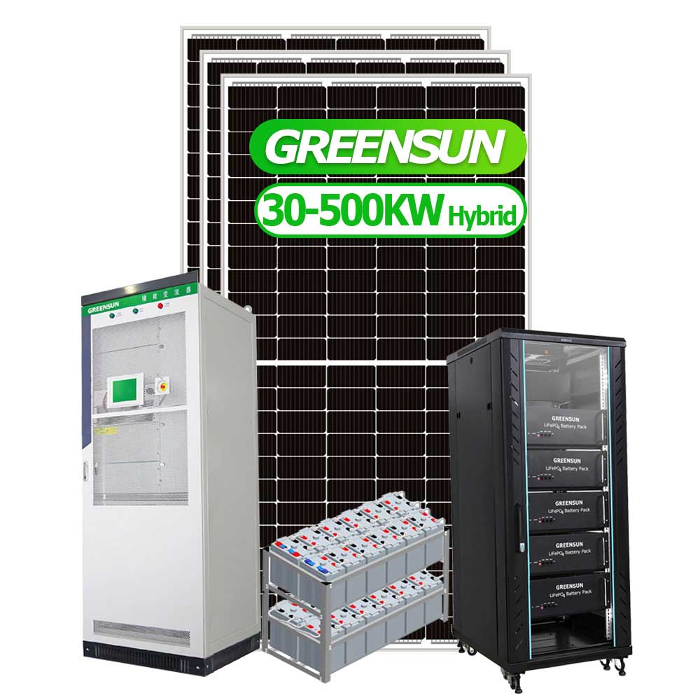 Microgrid Battery Storage Системы солнечной энергии 100KW 150KW 200AK 300KW 500KW 600KW On Off Гибридное решение для солнечной энергии
