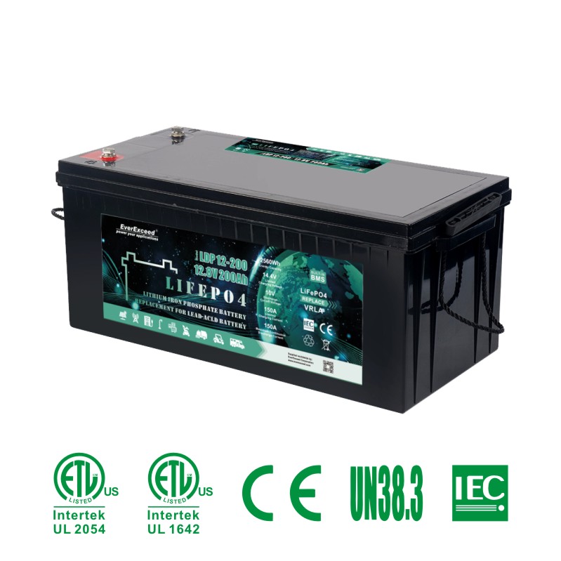 12,8 В 200ah литий-ионный аккумулятор свинцово-кислотный Замена LiFePO4 аккумуляторная батарея 32700 аккумулятор для электромобиля
