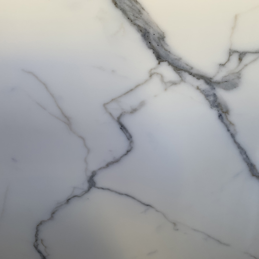 Китай Искусственный камень Нанокристаллизованный стеклянный камень Calacatta White Slab
