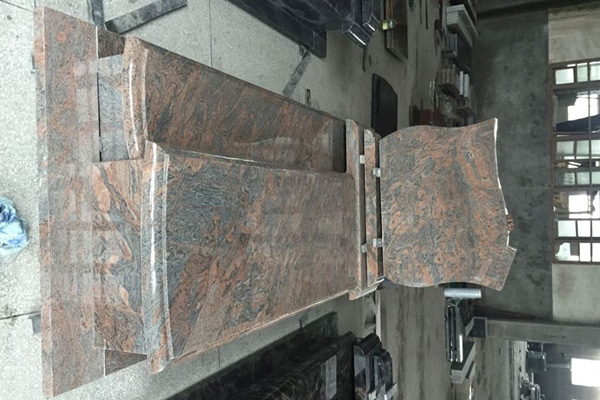 гранитные надгробия в дизайне бордюрного камня
