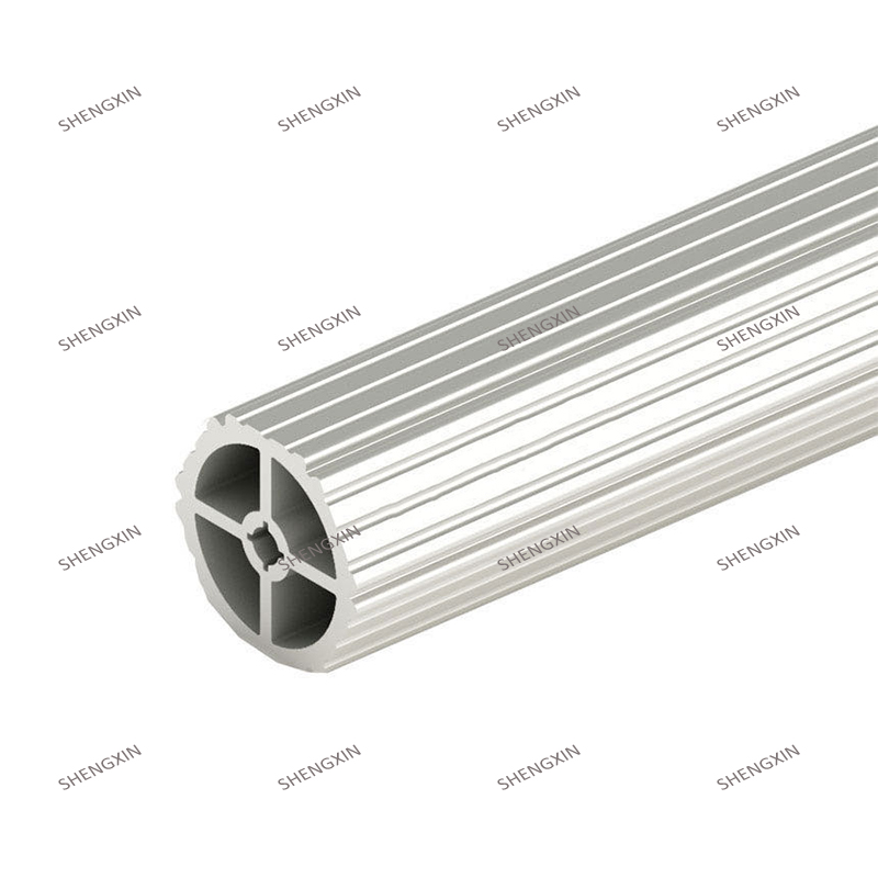 SHENGXIN стандартная экструзионная труба из алюминиевого сплава, алюминиевые круглые (круглые) профили

