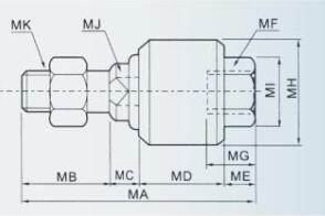 Плавающее соединение ISO-UJ20