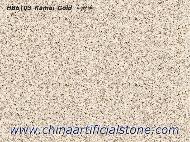 Бежевая керамогранитная плитка Kamai Gold Granite Look
