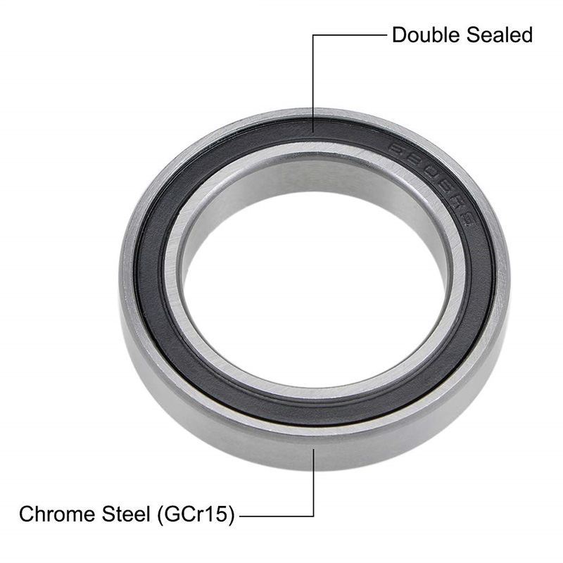 Шариковые подшипники 25 мм внутренний диаметр 37 мм наружный диаметр 7 мм герметичная хромированная сталь 6805-2RS
