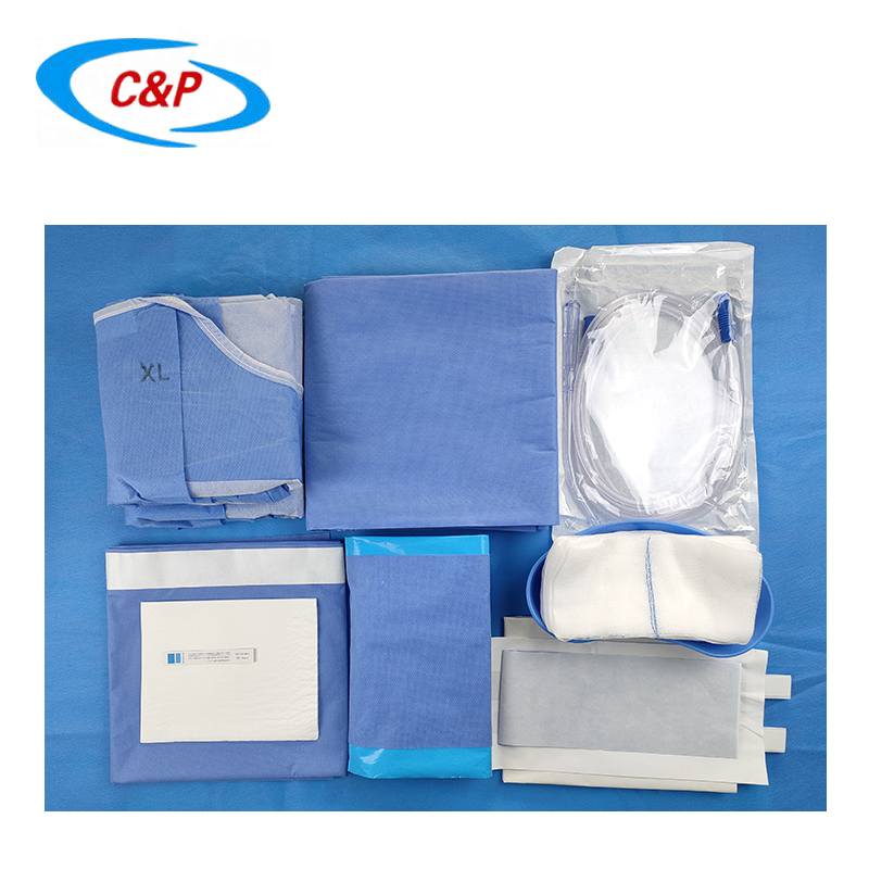 Утвержденные CE ISO13485 одноразовые комплекты для родов для новорожденных в хирургическом халате, оптовая продажа с фабрики
