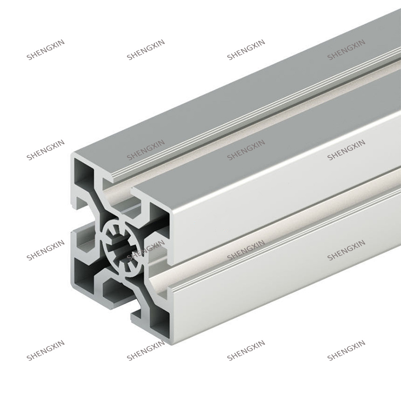 Индивидуальные алюминиевые профили с Т-образными пазами для стеллажа для выставки товаров SX-8-5050
