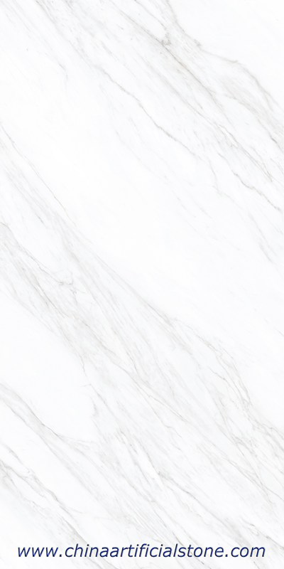 Белые спеченные каменные плиты Pandora 3200x1600x5,8 мм
