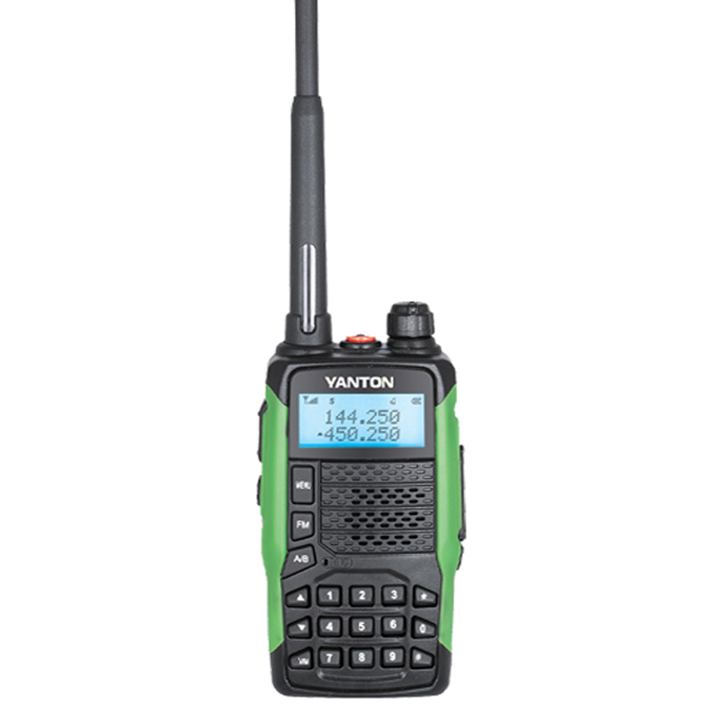 Двухдиапазонная портативная CB-радиостанция Walkie Talkie VHF UHF
