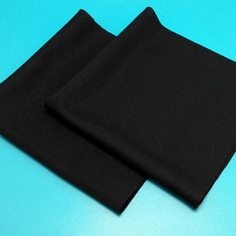 Черные полиэфирные салфетки для чистых помещений класса 10-1000