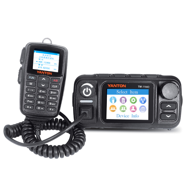 Сеть LTE IP POC UHF VHF Мобильная автомобильная радиостанция
