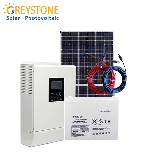 Гибридная солнечная система Greystone Customization мощностью 18 кВт
