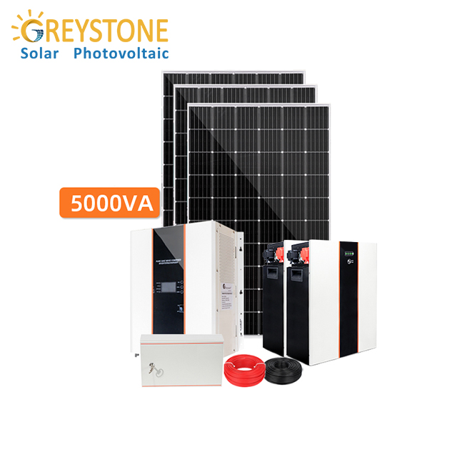 5KVA (5KW) Автономная солнечная система для жилого использования
