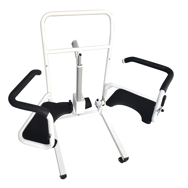 Медицинское портативное электрическое легкое гидравлическое оборудование для унитаза с колесами, инвалидная коляска, переносной подъемник, кресло-комод для пациента
