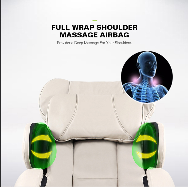 Плечевые подушки безопасности Давление Успокаивающее массажное кресло