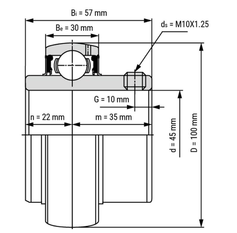 подшипники UC309