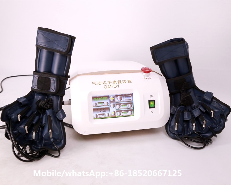 Пневматический реабилитационный аппарат кисти для предотвращения контрактуры суставов пальцев после инсульта